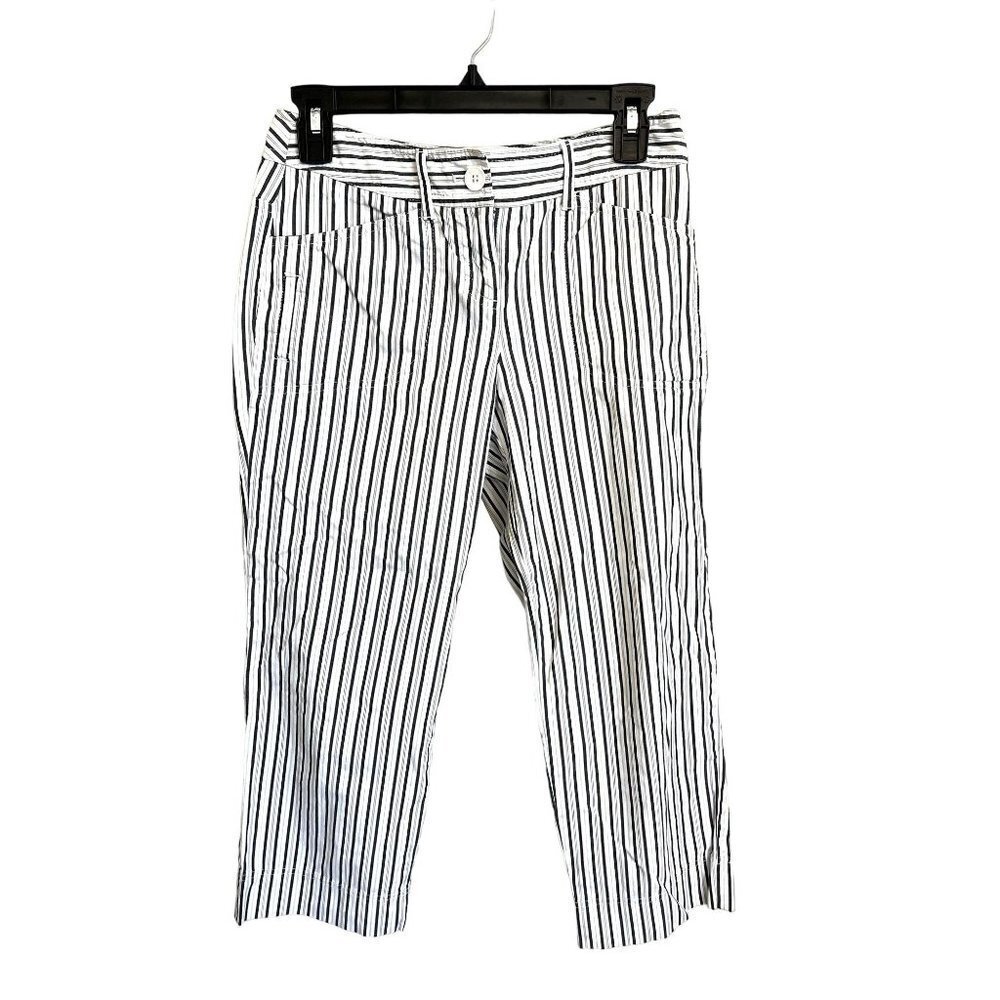 Ann Taylor LOFT Ligtweight Cropped Trousers 0